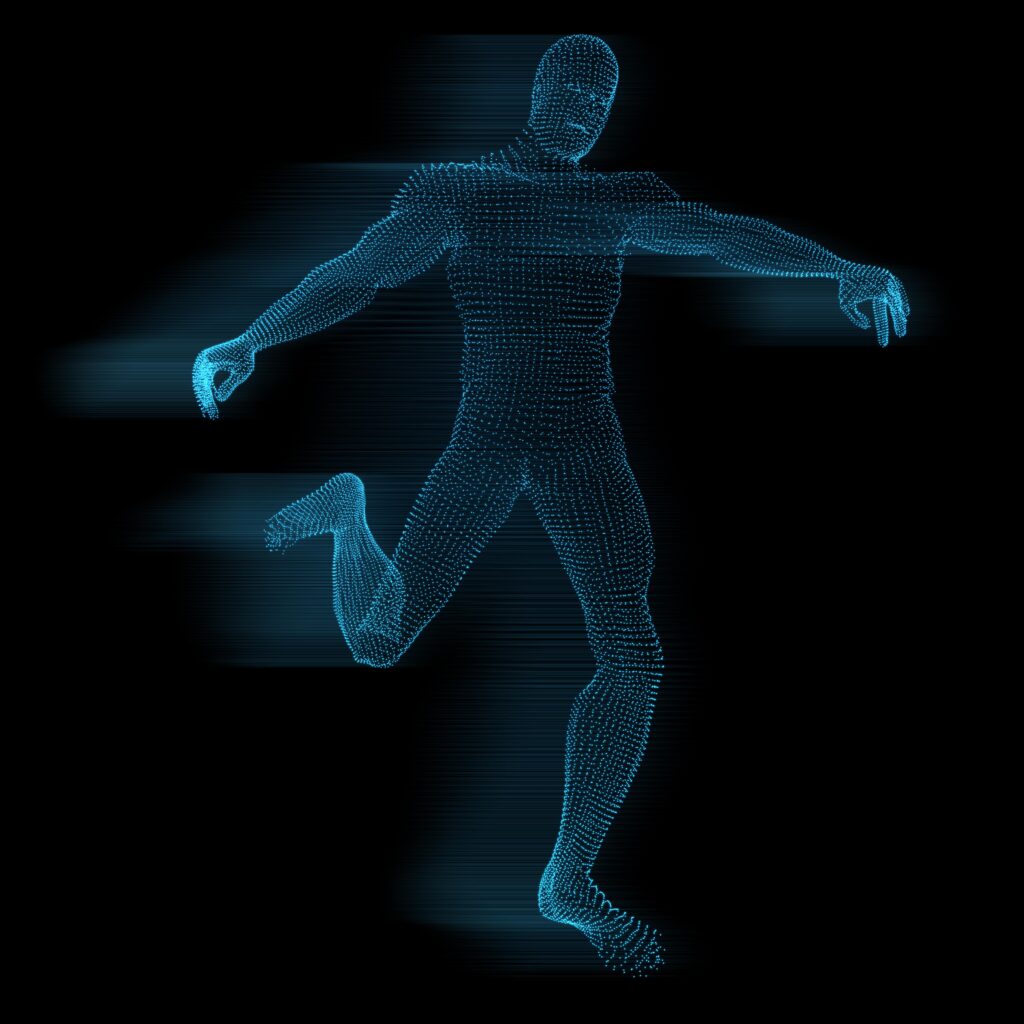 3D male figure